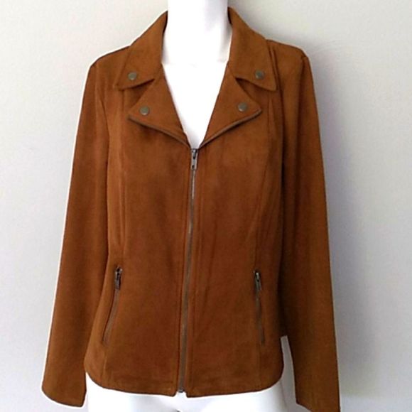 Style & Co Brown Jacket. Sz Small NWOT - Picture 1 of 5